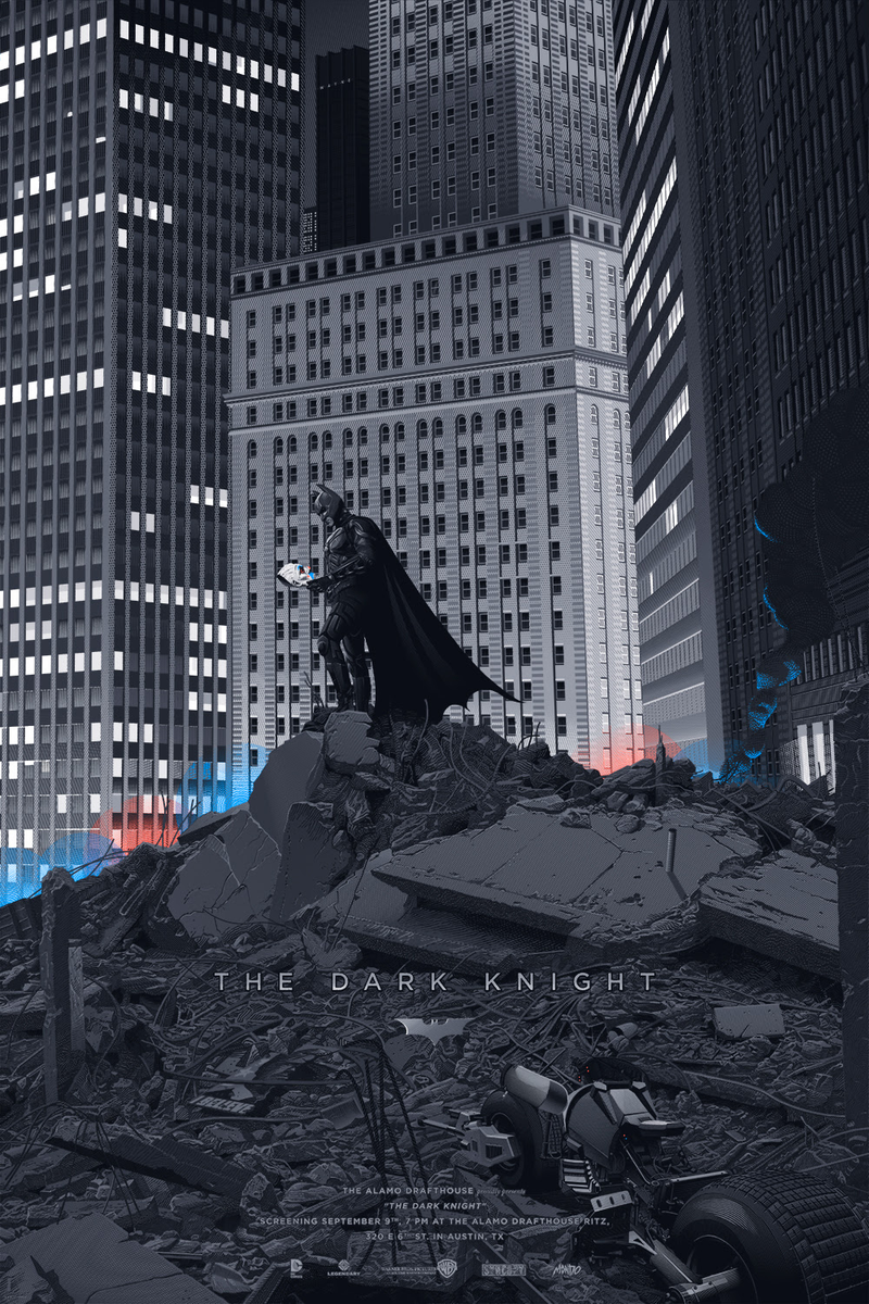 Illustration for article titled Remind Yourself How Awesome The Dark Knight Is With These Insane New Posters